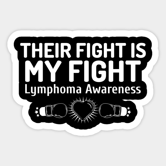 Lymphoma Awareness Sticker by Advocacy Tees